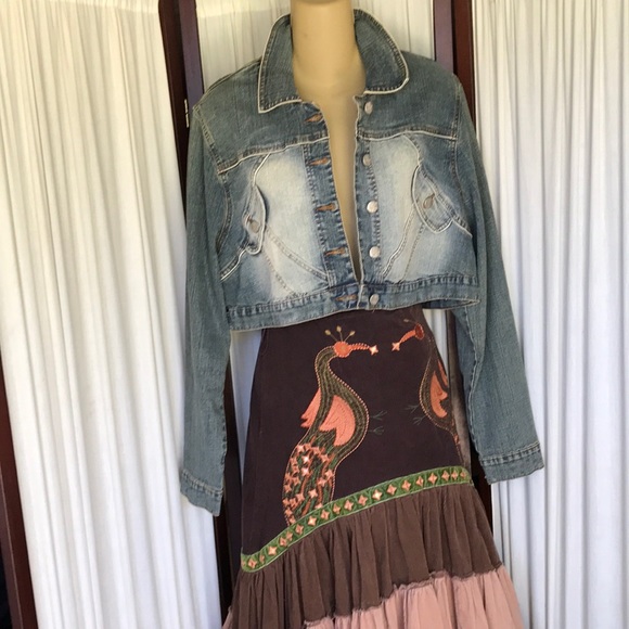 Younique jean jacket Sz 1X